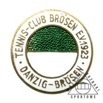 TENNIS CLUB BROSEN 1923 DANZIG - BROSEN