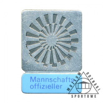 MANNSCHAFTS OFFIZIELLER MONACHIUM 1972