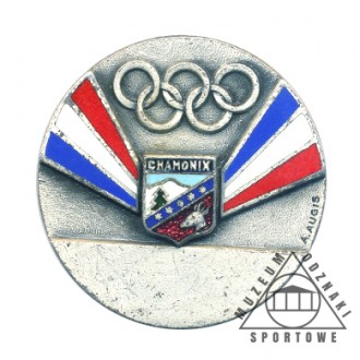 ODZNAKA OLIMPIJSKA CHAMONIX 1924